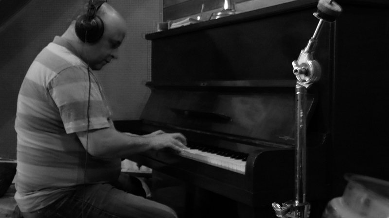 Estudio ensaio banda piano PB